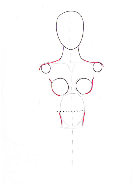 draw female body