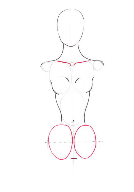 draw female body