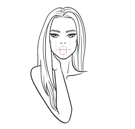 How to draw open lips tutorial step 3 – how to draw open lips How to draw open lips tutorial - step 3
