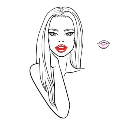 How to draw open lips tutorial step by step step 8 – how to draw open lips How to draw open lips tutorial step-by-step - step 8