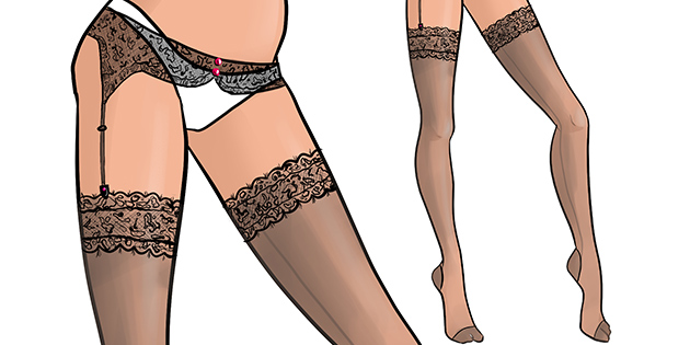 how to draw tights