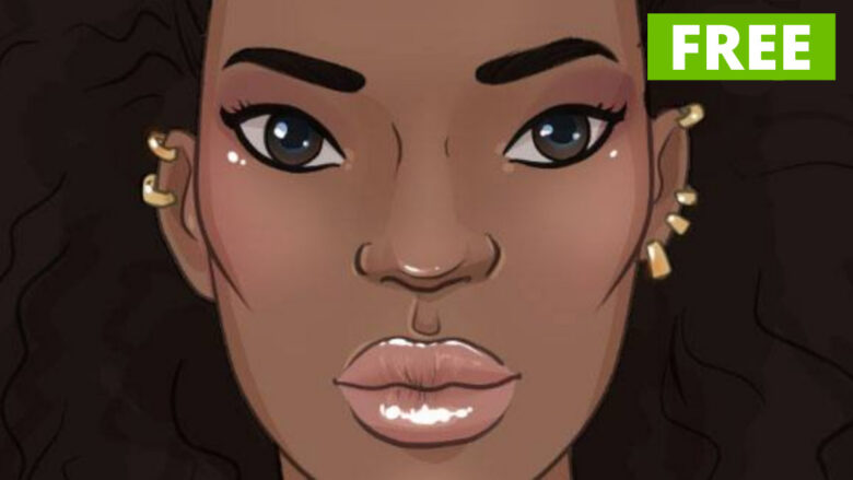 How to draw Black girl faces in 8 steps I Draw Fashion.