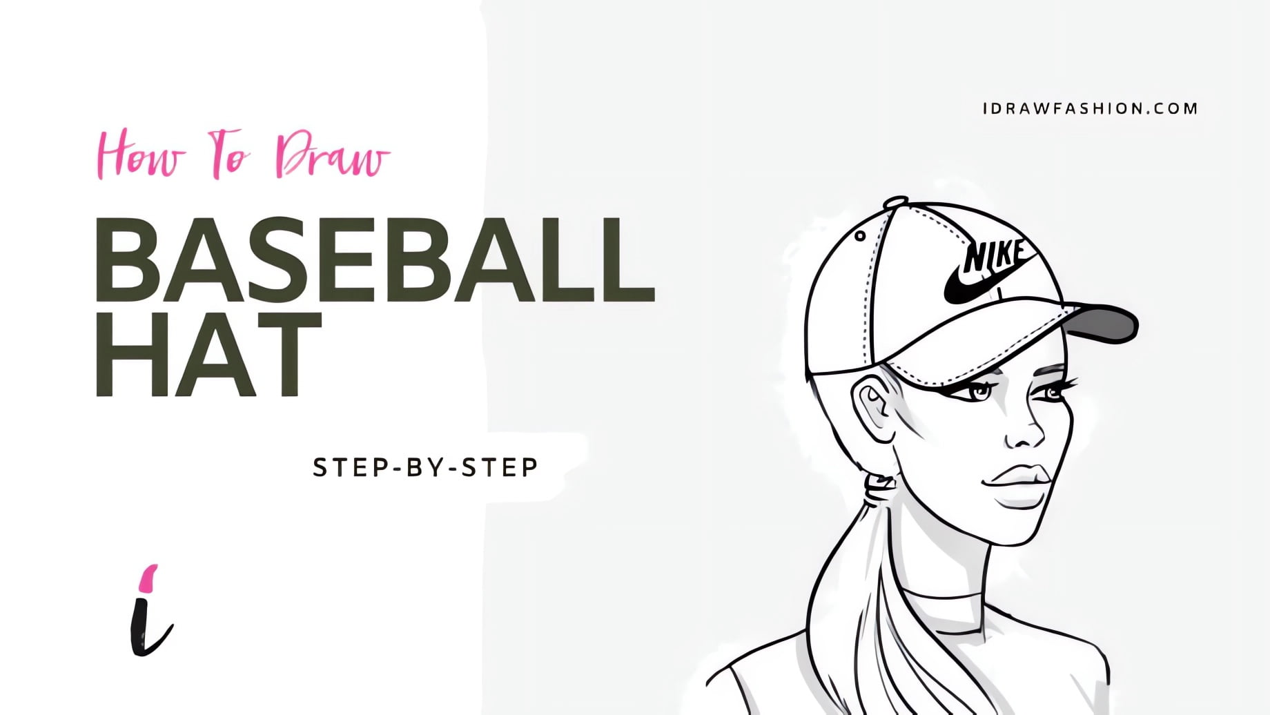 How to draw a baseball hat in 8 steps I Draw Fashion