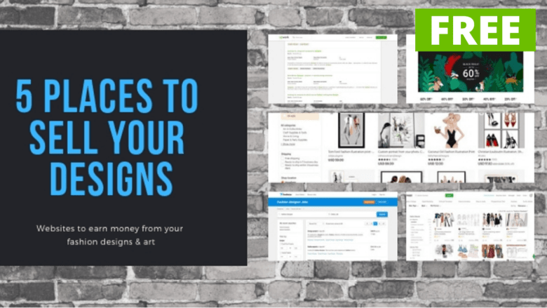 5 places to sell your designs