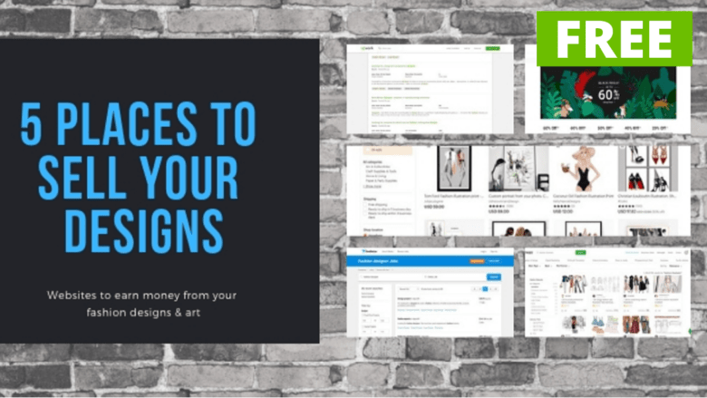 Sell clothing designs online clearance