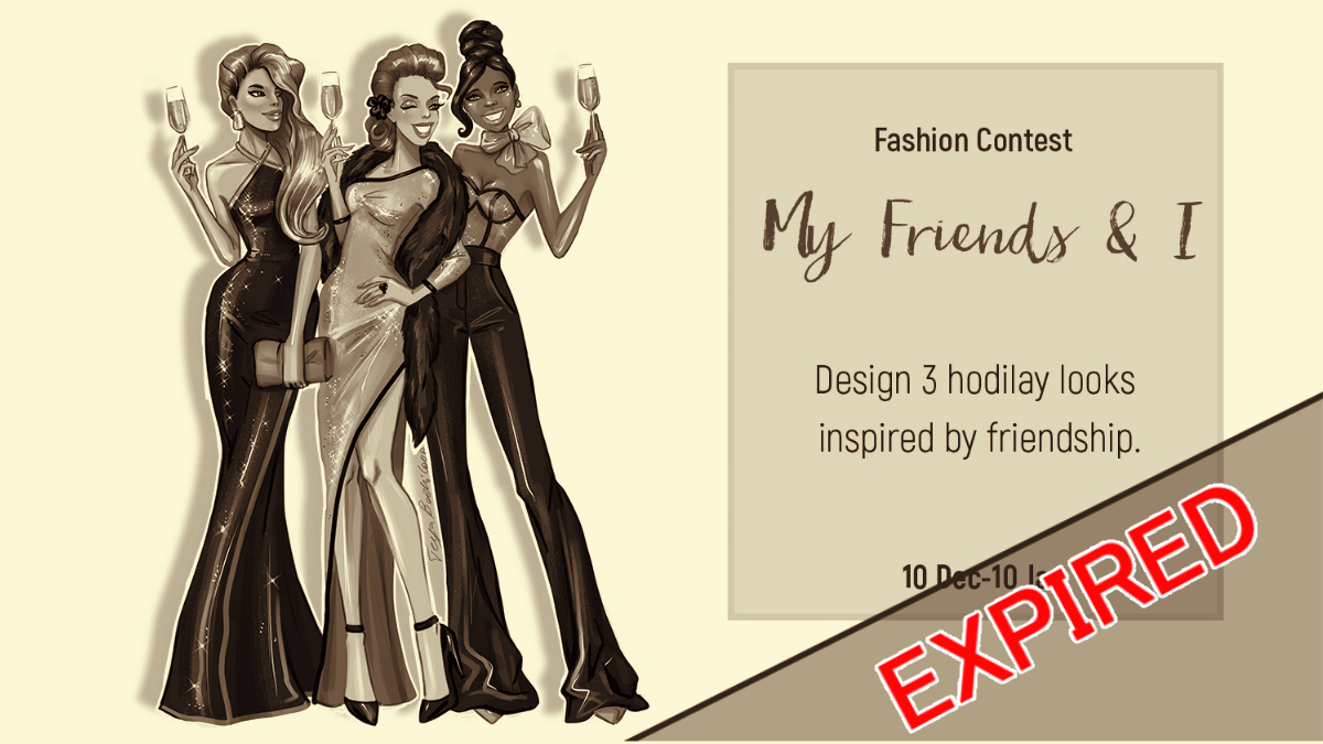 My Friends and I - Fashion Design Contest (10 Dec - 10 Jan) 1 Fashion Croquis and Drawing Tutorials