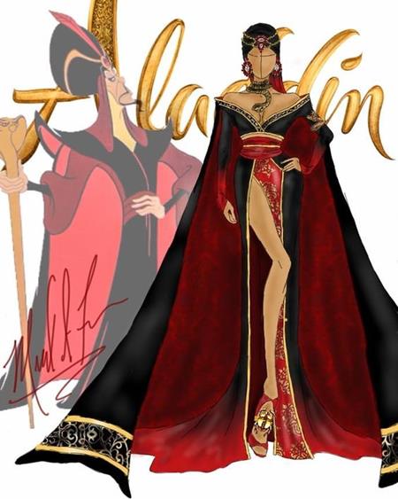 Michael anthony insta aladdin – top 12 fashion disney illustrations Michael-anthony-illustration