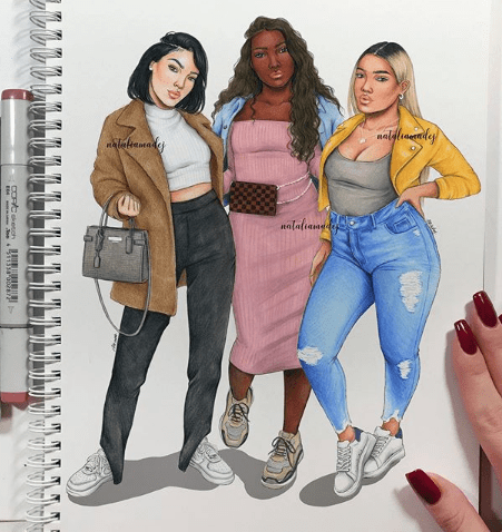 Pluz size illustration. 5png – top 10 plus size fashion illustrations Pluz size illustration. 5png – fashion illustrations, plus size, plus size illustrations – top 10 plus size fashion illustrations