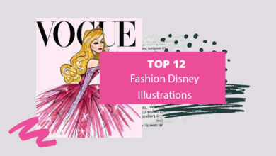 Top 12 Fashion Disney Illustrations 1 Fashion Croquis and Drawing Tutorials