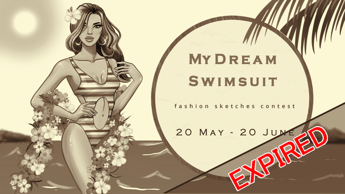 My Dream Swimsuit (20 May- 20 June) 1 Fashion Croquis and Drawing Tutorials