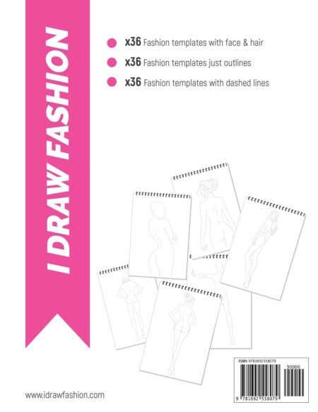 61HDlRA1PL by I Draw Fashion – Back View Back-vie-poses-cover