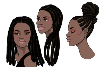 How to draw Hairstyles Step-by-Step Tutorials | I Draw Fashion
