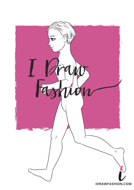 Little Boy Fashion Template - kids croquis