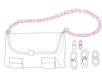 How to draw a bag in 6 easy steps β I Draw Fashion